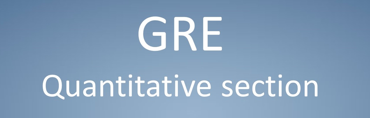 GRE Quantitative Reasoning section - Best Overseas Education ...