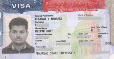 Deepak student visa Novus Education