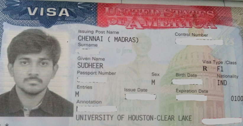 Sudheer student visa Novus Education